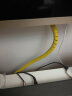 佐佑众工 14MM电线整理收纳管 绕线管线缆理线器束线管电线装饰螺旋保护套 黄色/2米一根 14mm 实拍图