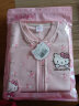 Hello Kitty女童马甲儿童背心棉春装保暖2025新款洋气针织马夹秋季外穿童装 浅粉碎花513057 140 CM适合135-145 实拍图