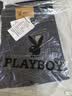 花花公子（PLAYBOY）牛仔裤男秋季休闲裤子男士宽松直筒潮牌男装长裤 蓝黑色 32 实拍图