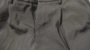 Foss Phil休闲裤男春夏季宽松直筒裤子男冰丝垂顺感阔腿运动西装裤黑色4XL 实拍图