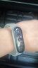 例米 适用小米手环10/9/8/7/6代腕带替换带潮NFC通用硅胶5/4/3nfc版表带mi运动手环硅胶表带男女款个性 透明白腕带 小米手环5/6通用腕带 实拍图
