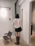 奥古狮登（Agsdon）长筒靴女秋冬季英伦风v口不过膝骑士靴百搭女靴 624049 咖啡 39 实拍图