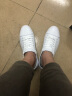 斯泽尔（sizer）男鞋小白鞋真皮韩版休闲板鞋百搭透气男士休闲鞋轻便低帮网红潮鞋 白色【四季款】 40 (250mm) 【标准皮鞋码】 实拍图
