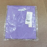 艾路丝婷夏装新款T恤女短袖上衣韩版修身体恤TX3560 紫色V领 S 实拍图