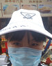 比弗利狼 ins潮款夏男士遮阳帽户外防晒帽钓鱼空顶帽伸缩大帽檐太阳帽男帽 白色空顶镜片帽+防风绳137Y 均码尺寸大小可调 实拍图