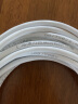 德力西RVV护套线三芯0.5-6平方铜芯电线国标家用工程延长线充电桩电缆线 白色3*1 10米（默认连续，散剪不退换） 实拍图
