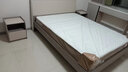 掌上明珠家居（M&Z）双人床主卧室环保板式大床可置物床头组合家具 床+床垫 1.5米款 实拍图