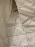 骆驼（CAMEL）拼色夹棉冲锋衣男女情侣棉服防风防水外套户外登山服 A23CA70136浅摩卡/流云白，女 L 实拍图