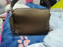 万里马新品枕头复古牛皮女包高级感轻奢侈女包女士腋下包单肩女包 摩卡棕 实拍图