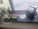 忘艺 黑陶功夫茶具套装家用整套茶具月牙茶盘陶瓷茶杯茶壶茶台四合一 古窗茶盘+千里江山茶具套装 实拍图