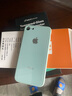 筑鼎 苹果8plus手机壳iphone7 se2 6splus玻璃镜面超薄全包防摔男女款液态硅胶网红 苹果7/8/SE2【淡青绿】 实拍图