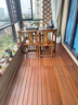 ANGEL DECK户外阳台重蚁木快拼地板庭院露台阳光房实木拼接防腐木地板防虫蛀 90*30*3cm 实拍图