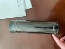 泰福高保温杯男女士可爱便携杯子带茶隔商务真空保温杯330ML T2170钢琴黑330ml 实拍图