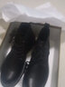 七匹狼马丁靴男款秋冬真皮高帮男鞋加绒英伦风户外工装鞋头层牛皮靴子男 黑色（真皮） 39 （尺码偏大） 实拍图