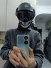 KEAZ摩托车头盔复古半盔德式钢盔3C认证电动车安全帽四季通用头盔男女 复古黑配复古风镜 L（58-59cm） 实拍图
