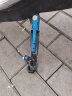 享惠油适用CNC可调节边撑电动车单边脚架踏板车福喜摩托车战速脚撑支架 蓝色 实拍图