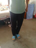 牧驼人中老年人驼绒棉裤女东北加厚妈妈高腰宽松爸爸加绒保暖裤男士冬季 男裤 格纹  布里 3XL 实拍图