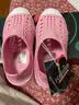 Skechers斯凯奇儿童洞洞鞋夏季凉鞋男女童涉水溯溪鞋防滑沙滩拖鞋91995L 浅粉色/LTPK 27.5 实拍图