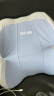 佳奥（JAGO）人体工学靠垫汽车腰垫办公室慢回弹记忆棉呵护靠背垫抱枕磁力蓝 实拍图