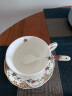 品来运陶瓷茶杯欧式骨瓷咖啡杯套装下午茶具创意英式红茶杯田园风情水杯 富士山风情杯碟+勺 实拍图