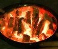 尚烤佳（Suncojia）无烟烧烤木碳烧烤炭烧烤燃料取暖木炭火锅炭条心空心炭 3斤 实拍图