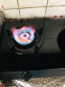 康佳（KONKA）灶具燃气灶双灶台灶 4.6kW猛火家用台式 液化气煤气灶 黑色玻璃面板炉具 JZY-T526Y（液化气） 实拍图