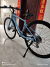 喜德盛（xds）公路车极速380油碟18速平把铝架2025款运动休闲车 25款-海贝蓝420 实拍图