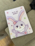 zoyu iPad保护套2018款苹果9.7英寸2017版pad平板电脑A1893软壳卡通a1822 紫色可爱兔【配钢化膜】 实拍图