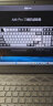 达尔优（dareu）A98pro机械键盘三模热插拔游戏办公PBT键帽全键RGB弹力臂gasket结构天空轴V4-沉石金 实拍图