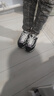 斯凯奇（Skechers）女鞋春秋2025新款经典熊猫鞋轻便运动鞋休闲鞋厚底增高老爹鞋女 黑色/白色-BKW/女 38 实拍图