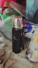 膳魔师（THERMOS）户外便捷旅行壶304真空不锈钢保温壶露营车载水壶大容量2LSK-2020 黑色 2000ml 实拍图