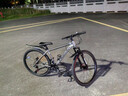 飞鸽（FLYING PIGEON）山地自行车成人男女变速山地车青少年中小学生车越野户外骑行单车 【高碳钢】G8002代-辐条轮-灰色 27.5寸轮组（适合170-190cm） 21速入门版 实拍图
