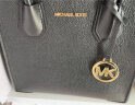 迈克.科尔斯（MICHAEL KORS）MK女包 奢侈品Mercer中号风琴包手提单肩包 黑色35S1GM9M2L BLACK 实拍图