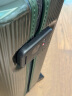 ITO行李箱旅行箱大容量男女万向轮轻便小型短途箱密码箱登机箱拉杆箱 经典条纹-森绿 20英寸（可登机|20寸无侧把手） 晒单实拍图