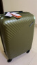 美旅箱包简约时尚男女行李箱超轻万向轮旅行箱密码锁 20英寸 TV7橄榄绿 实拍图