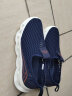 骆驼牌 男鞋网面轻便健步鞋透气缓震运动休闲鞋 W012303570 深蓝 39 实拍图