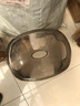 优勤（YOUQIN）透明小凳子家用矮凳客厅茶几凳网红换鞋凳浴室儿童塑料板凳 1个装【透灰小号-加厚款】 实拍图