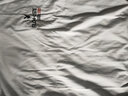 皮尔卡丹【纯棉2件装】短袖t恤男夏季男宽松凉感白T恤男半袖打底衫男上衣 T519白色+灰蓝色 XL (建议130-150斤) 实拍图