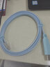 可思未来 console配置线 RJ45转com口 DB9调试线 db9 com串口连接线路由交换机 (1.8米)KS-D-RZC018  实拍图