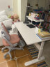 智学库儿童学习桌写字桌可升降学生书桌家用青年实木电脑桌简约风 智简桌1米2-升级书架-进口实木 实拍图