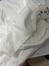 大鱼界线纯色t恤男潮牌潮流百搭ins宽松半袖男夏季新款青少年衣服男生短袖 纯白色 M(100-120斤） 实拍图