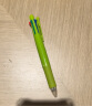 斑马牌 (ZEBRA)四色圆珠笔带自动铅笔（四色圆珠笔+铅笔） 0.7mm子弹头按动多功能多色笔 B4SA1 活泼绿杆 实拍图