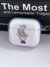 迪士尼（Disney）新款疯狂动物城AirPodsPro3代苹果无线蓝牙耳机保护套卡通听歌朱迪尼克第三代适用情侣款透明软壳 【透明耳机套】朱迪2-38Y AirPods4代/第四代 实拍图