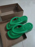 梅丽莎（melissa）新款Free系列时尚简约可爱女士面包果冻拖鞋33772 绿色 40 实拍图