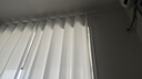 未来式窗帘杆单杆免打孔安装伸缩杆罗马杆免钉可收缩浴帘杆晾衣杆支撑杆 白色 【2.1-2.6米墙距适用】送20环 实拍图