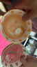 佩尔森可爱陶瓷碗家用釉下彩吃饭碗萌兔联盟碗盘子碗盘套装 5寸碗四只 晒单实拍图
