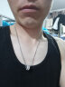龙骑士 满钻小号转运潮韩版时尚项链男士女生饰品钛钢项链 小号镶钻版吊坠配精致O型链 实拍图