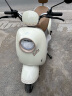 台铃电动摩托车72V21AH石墨烯铅酸长续航踏板智能两轮电瓶车 奶酪白/米洛棕 晒单实拍图