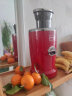 NOVIS原装进口榨汁机家用果蔬汁机全自动渣汁分离原汁机大口径多功能橙汁机 红色 实拍图