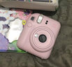 富士（FUJIFILM）instax mini12一次成像拍立得相机（mini11拍立得相机升级版） 鸢尾紫 套餐3：官配+20张白边+保护壳+肩带 实拍图